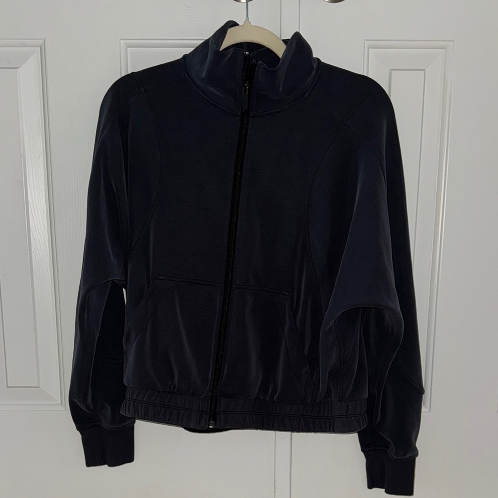 Black Zip-Up Jacket